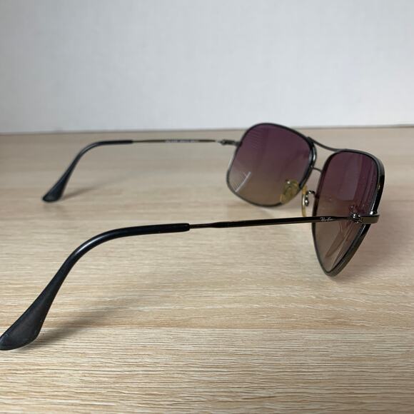 Ray-Ban RB3267 004/13 Sunglasses Silver Metal FRAMES ONLY 64-13 Made in Italy main image 8